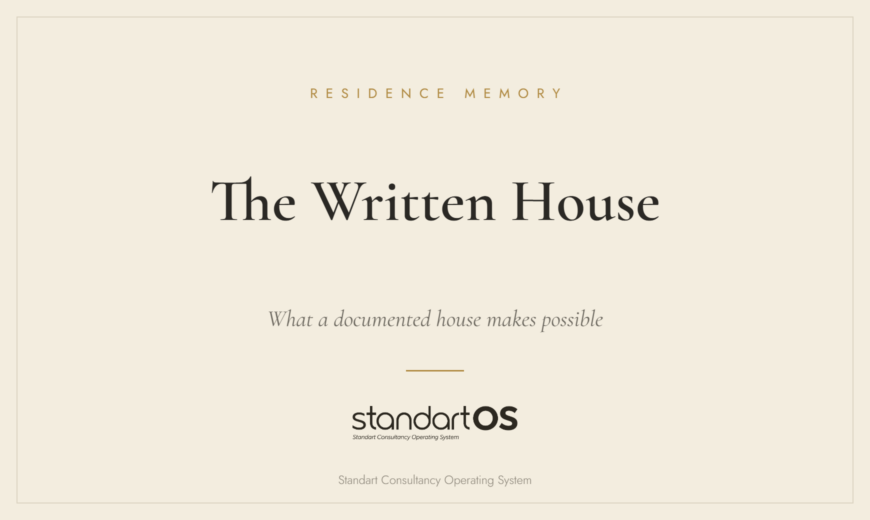 The Written House