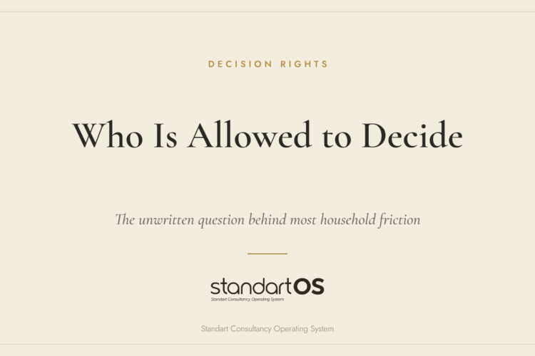 Who Is Allowed to Decide