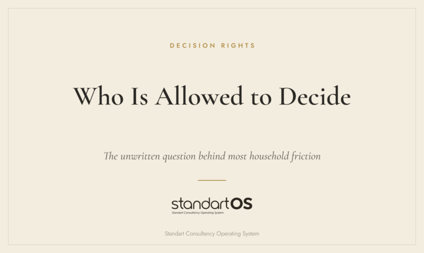 Who Is Allowed to Decide
